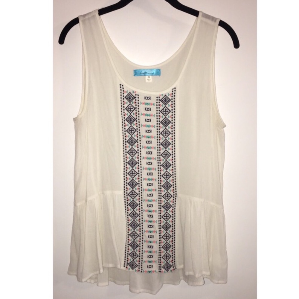 Francesca’s printed tank top